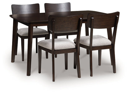 Ensemble de table de salle à manger Mallenette (5/CN)